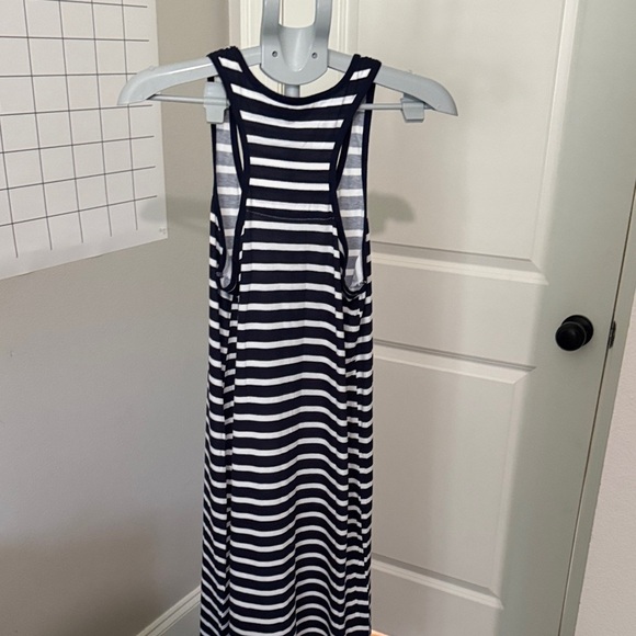 Nautica Navy and White Striped Top - Picture 3 of 7